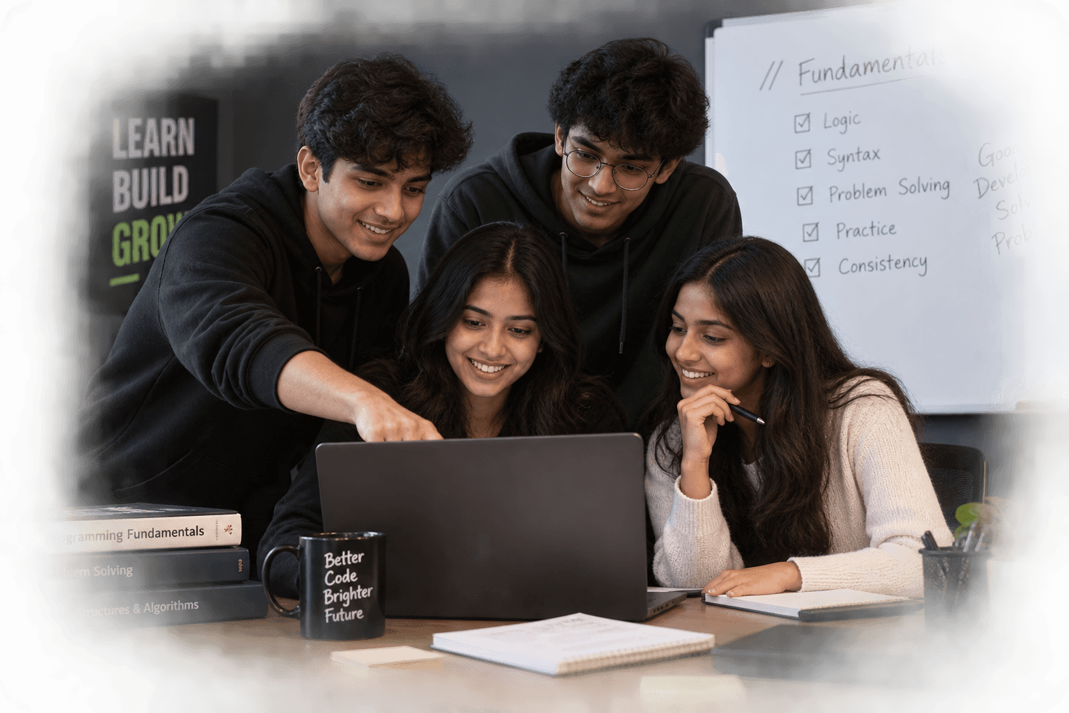 GenZCoderBuddy learners during the Fundamentals stage